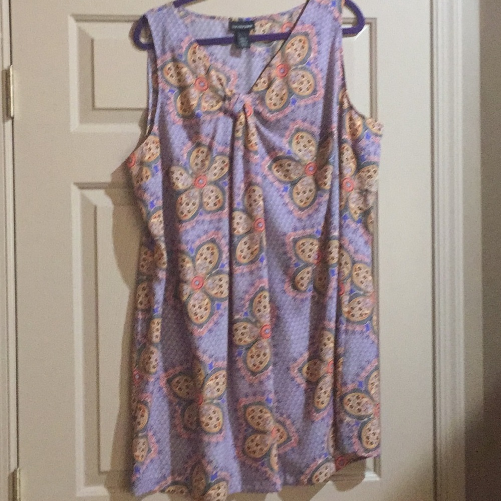 Plus size sleeveless dress
